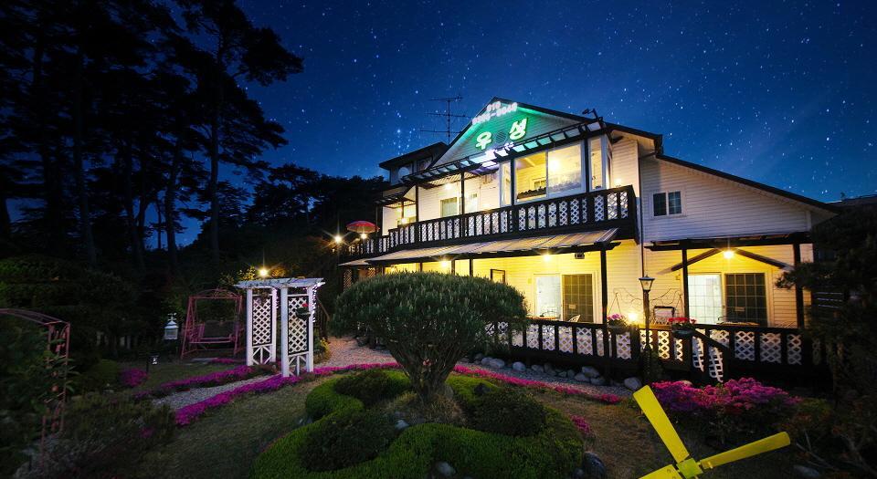 Gyeongpo Woosung Pension Gangneung Esterno foto