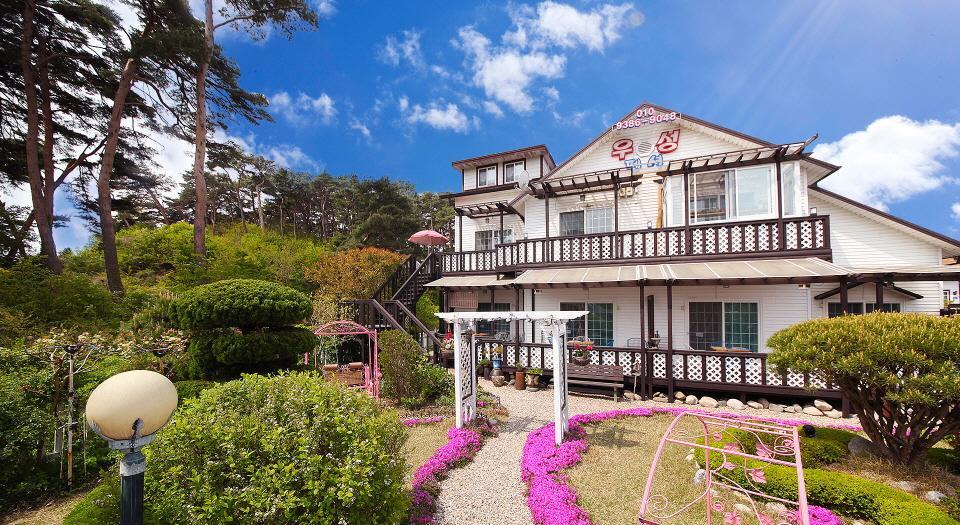 Gyeongpo Woosung Pension Gangneung Esterno foto