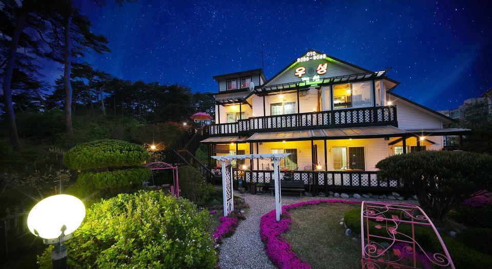 Gyeongpo Woosung Pension Gangneung Esterno foto